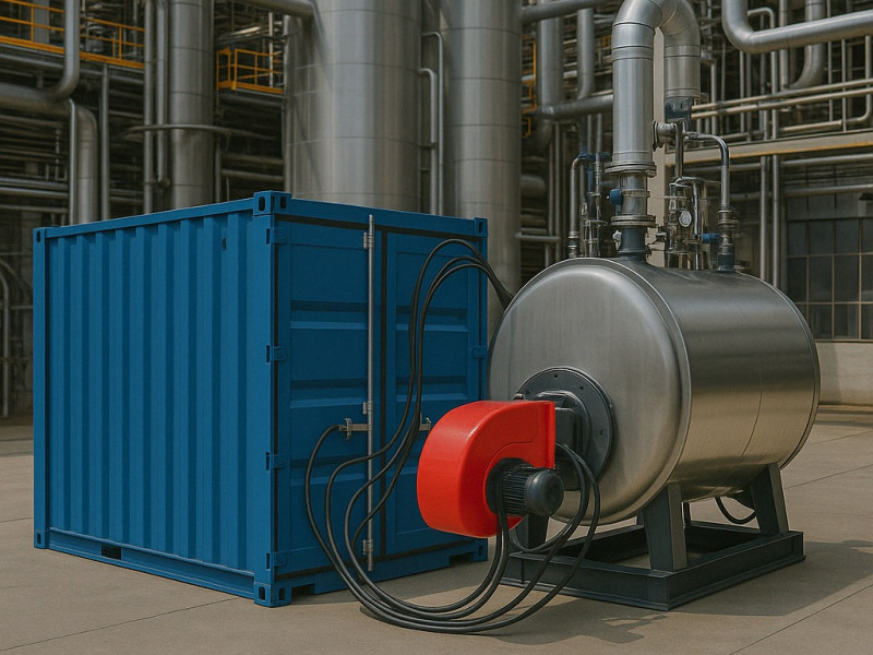 VKS Alquiler Calderas · Alquiler de Calderas Industriales Plug & Play